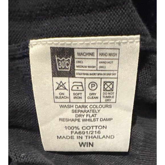 Ben Sherman Men's Argyle Sweater V neck sweater Size 3L Black/ White, golf - Picture 11 of 12